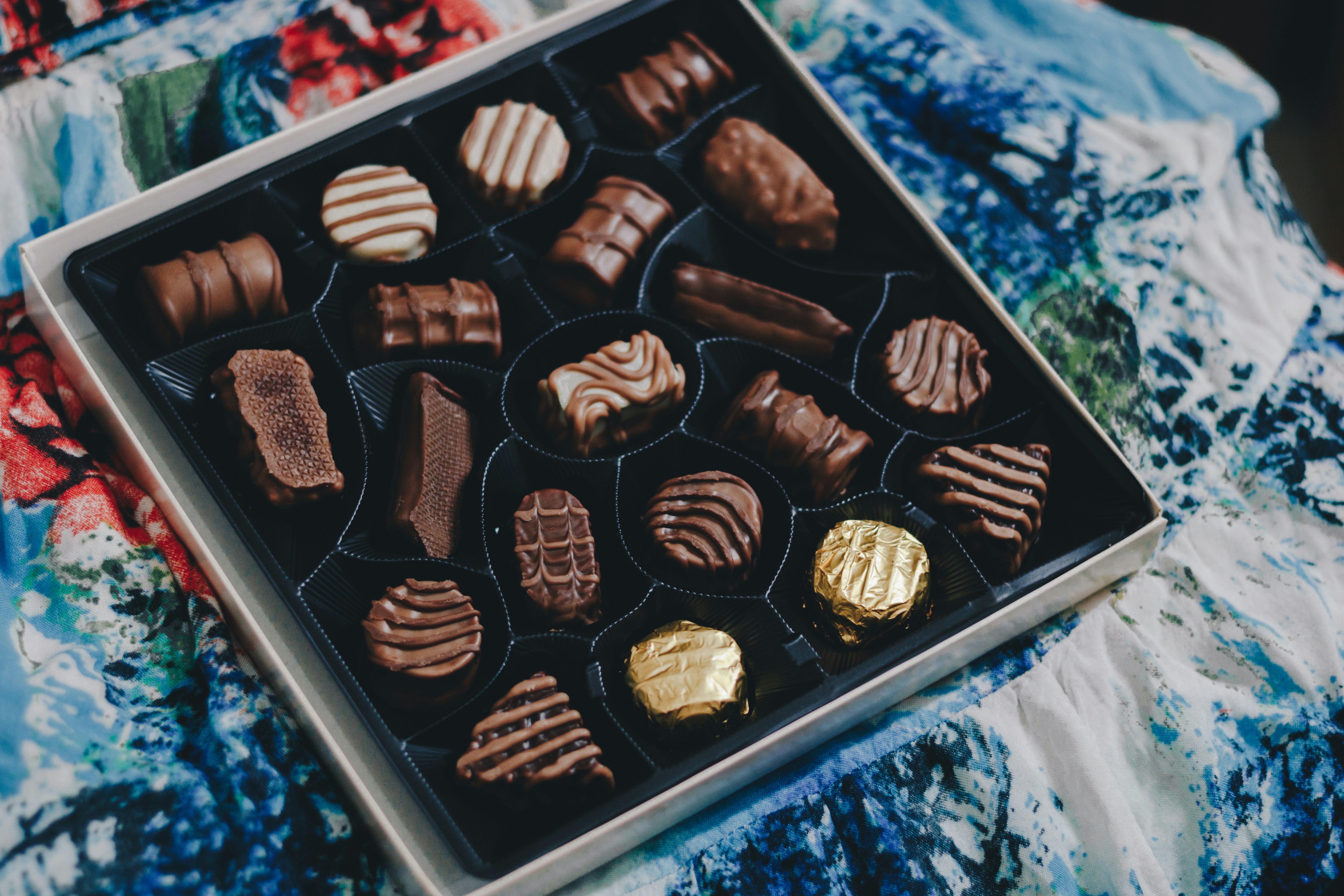 Chocolat dans un sachet